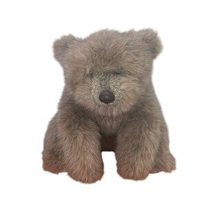 Gund Vintage Bear Brown Collectors Classic Plush Stuffed Animal